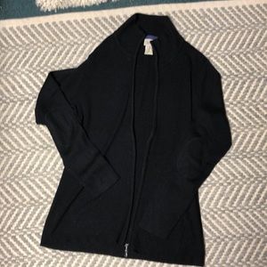 LLBean zip up sweater.